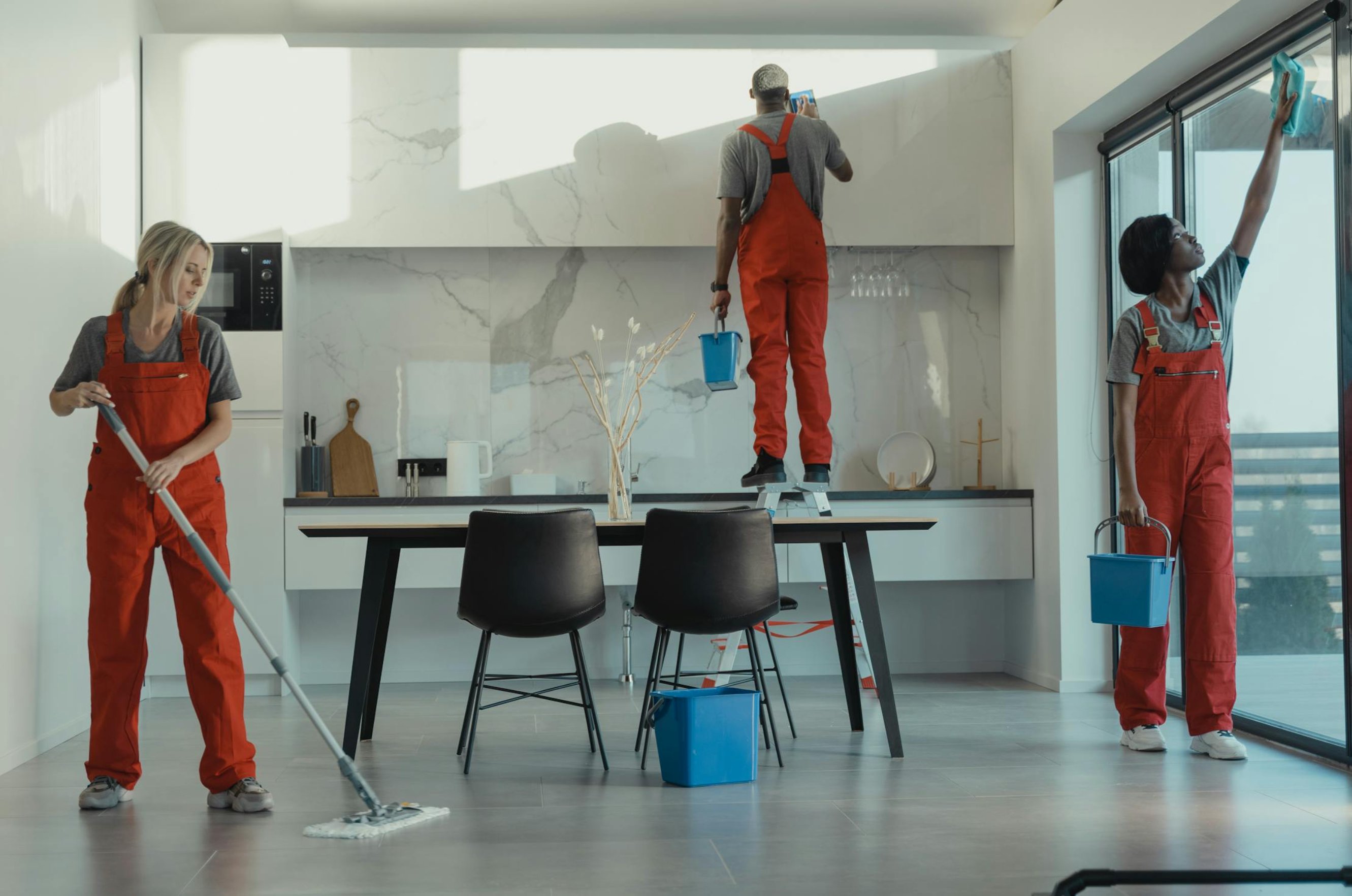 Professional cleaning equipment for Birmingham end of tenancy